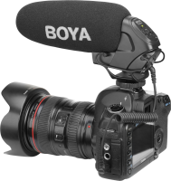 Super-kardioidalny mikrofon Boya BY-BM3031 typu shotgun