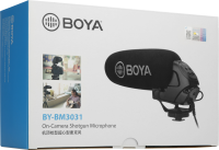 Super-kardioidalny mikrofon Boya BY-BM3031 typu shotgun