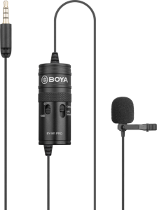 Zaawansowany mikrofon krawatowy Boya BY-M1 PRO 
