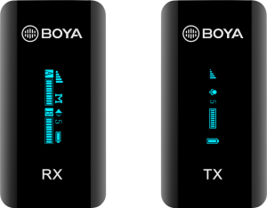 Ultrakompaktowy system mikrofonów bezprzewodowych 2,4 GHz Boya BY-XM6-S1 (1 TX+1 RX)
