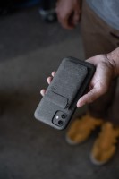 Magnetyczny portfel do telefonu Peak Design Mobile Wallet Stand Podstawka - Grafitowy (M-WA-AB-CH-1)