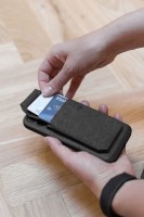 Magnetyczny portfel do telefonu Peak Design Mobile Wallet Stand Podstawka - Grafitowy (M-WA-AB-CH-1)