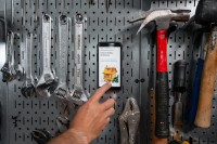 Magnetyczny uchwyt ścienny do telefonu Peak Design Mobile Wall Mount - Kość Słoniowa (M-WM-AA-BO-1)