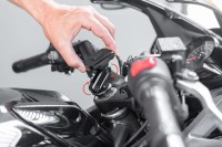 Uchwyt motocyklowy do telefonu na główkę ramy Peak Design Mobile Motorcycle Mount Stem Mount - Czarny (M-MM-AA-BK-1)