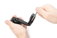 Uchwyt motocyklowy do telefonu na kierownicę Peak Design Mobile Motorcycle Mount Bar Mount - Czarny (M-MM-AB-BK-1)