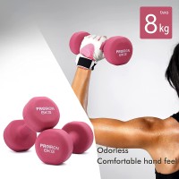 Zestaw hantle gumowane Proiron 2x8kg