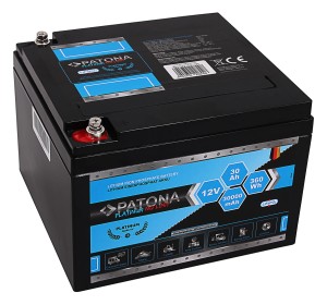 Akumulator Patona Platinum LiFePO4 12V 30Ah 360Wh 30.000mAh