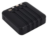 Powerbank Patona Pocket 4C 10000mAh z 4 zintegrowanymi kablami do ładowania USB micro-USB USB C Lightning