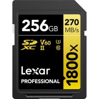 Karta Lexar Professional 1800x 256GB SDXC UHS-II W 270MB/s R 180MB/s