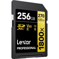 Karta Lexar Professional 1800x 256GB SDXC UHS-II W 270MB/s R 180MB/s