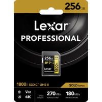 Karta Lexar Professional 1800x 256GB SDXC UHS-II W 270MB/s R 180MB/s