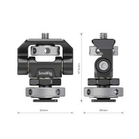 Głowica SmallRig 2905 obrotowy uchwyt monitora zimna stopka