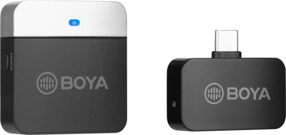 Bezprzewodowy mikrofon Boya BY-M1LV-D 2.4G dla urządzeń ze złączem USB-C