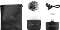 Bezprzewodowy mikrofon Boya BY-M1LV-D 2.4G dla urządzeń ze złączem USB-C