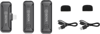 Bezprzewodowy mikrofon Boya BY-WM3T2-D 2.4G - dla urządzeń iOS 1+2