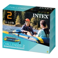 Ponton Intex Challenger 2 + wiosła i pompka