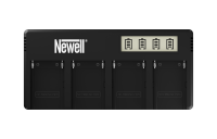 Ładowarka czterokanałowa Newell DF-4CH do akumulatorów NP-F do Sony