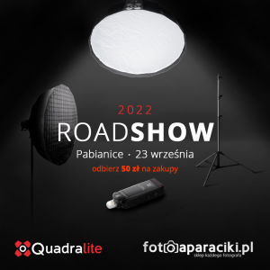 Warsztaty fotografii produktowej w ramach  Quadarlite Roadshow 23.09.2022