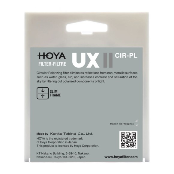 Filtr Hoya UX II CIR-PL 82mm