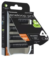 Akumulatorki R6 / AA Panasonic Eneloop PRO 2500mAh BK-3HCDE/4BE - 4 sztuki (blister)
