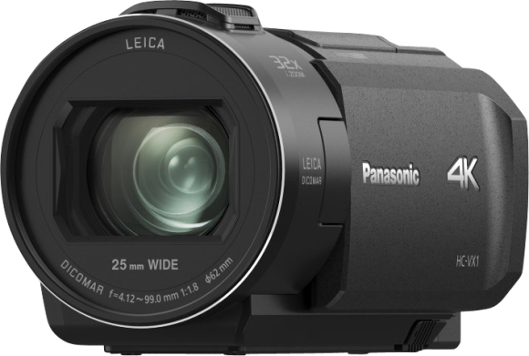 Kamera cyfrowa Panasonic HC-VX1 4K,  5-osiowy HYBRID O.I.S. +, Ball O.I.S. i Adaptive O.I.S