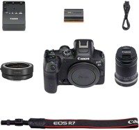 Bezlusterkowiec Canon EOS R7 + RF-S 18-150mm f/3.5-6.3 IS STM + Adapter Canon EF-EOS R