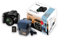 Aparat cyfrowy Panasonic Lumix DC-FZ83 - DC-FZ82 + Karta 64GB + Torba Peter Hadley