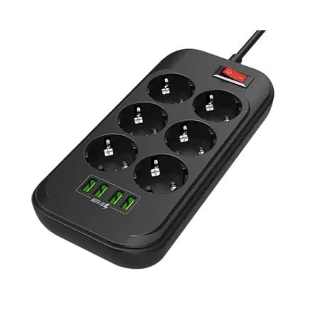 Przedłużacz ColorWay Power Socket CW-CHE64B