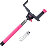 Selfie Stick Redleaf SBT2-110 z wyzwalaczem Bluetooth - różowy