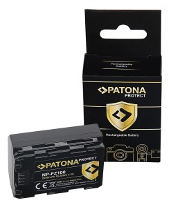 2x PATONA PROTECT akumulator NP-FZ100+ ładowarka