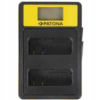 2x PATONA PROTECT akumulator NP-FZ100+ ładowarka