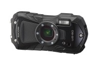 ZESTAW Aparat RICOH WG-80 + karta + etui + ściereczka Czarny