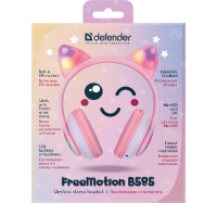 Słuchawki Defender Bluetooth Freemotion B585 LED różowe