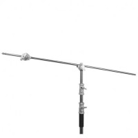 Stalowy statyw studyjny C-stand 330cm / trzpień 16mm z ramieniem 120cm