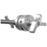 Stalowy statyw studyjny C-stand 330cm / trzpień 16mm z ramieniem 120cm