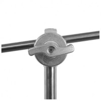 Stalowy statyw studyjny C-stand 330cm / trzpień 16mm z ramieniem 120cm