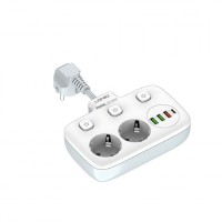 Listwa zasilająca Ldnio SE2435 z ładowarką USB