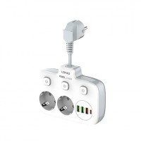 Listwa zasilająca Ldnio SE2435 z ładowarką USB