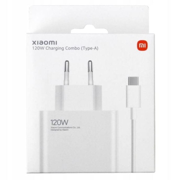 Ładowarka Xiaomi 120W Charging Combo (Type-A) EU