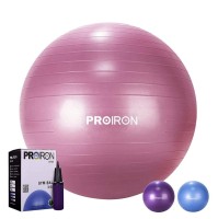 Piłka do ćwiczeń fitness + pompka Proiron 55 cm
