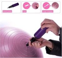 Piłka do ćwiczeń fitness + pompka Proiron 55 cm