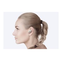Słuchawki z mikrofonem SONY True Wireless WF-1000XM3 Srebne