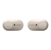 Słuchawki z mikrofonem SONY True Wireless WF-1000XM3 Srebne