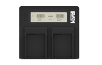 Ładowarka dwukanałowa Newell DC-LCD do akumulatorów serii NP-FP, NP-FH, NP-FV do Sony