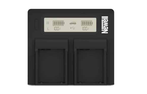 Ładowarka dwukanałowa Newell DC-LCD do akumulatorów serii NP-FP, NP-FH, NP-FV do Sony