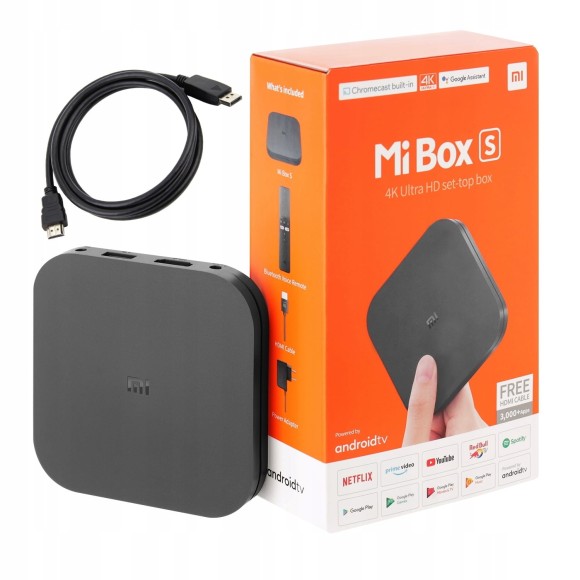 Odtwarzacz multimedialny Xiaomi Mi Box S 4K