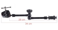 Ramię przegubowe Magic Arm 11'' 29cm uchwyt Crab