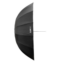 GlareOne Parasolka ORB srebrna 160 cm - głęboki parasol z dyfuzorem