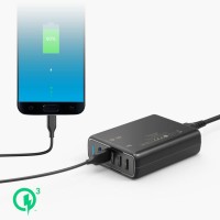 Anker PowerPort Speed 5 2x QC 3.0 EU czarny