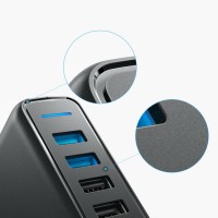 Anker PowerPort Speed 5 2x QC 3.0 EU czarny